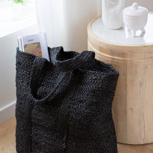 Sac à buches noir