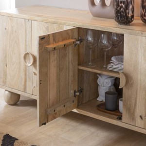 Buffet en bois de manguier horta