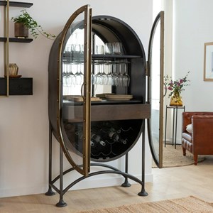 Buffet bar en métal