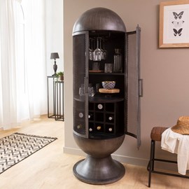 Meuble bar en métal