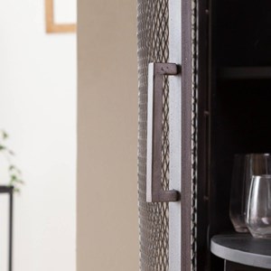 Meuble bar en métal