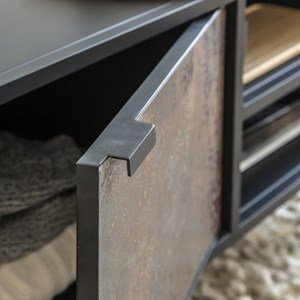 Meuble tv en métal industriel claudine