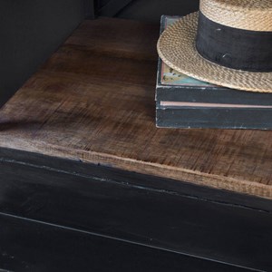 Bibliothèque en bois de manguier niniss