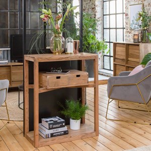 Console en bois d'acacia oslo