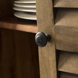 Buffet en bois recyclé volets aubin