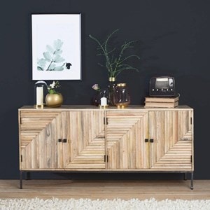 Buffet en bois de manguier paulette