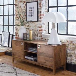 Meuble tv en bois de manguier eloi