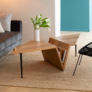 Table basse en bois de manguier letizia