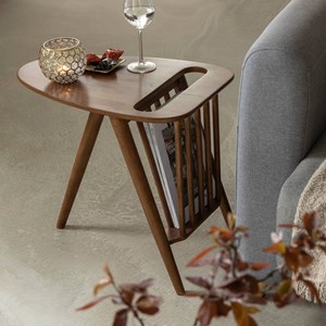 Bout de canapé en bois de manguier lino