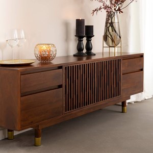 Meuble tv en bois de manguier xabi