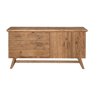Buffet en bois recyclé 2 portes blaise