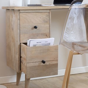 Bureau en bois de manguier augustine