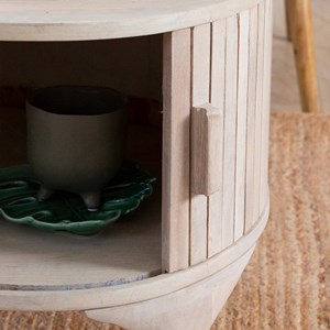 Table basse en bois de manguier macha