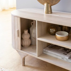 Meuble tv en bois de manguier macha