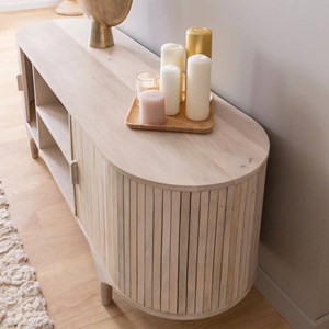 Meuble tv en bois de manguier macha