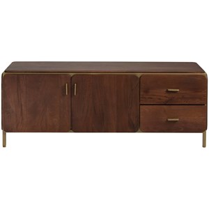 Meuble tv en bois de manguier