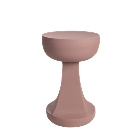 Bout de canapé rose