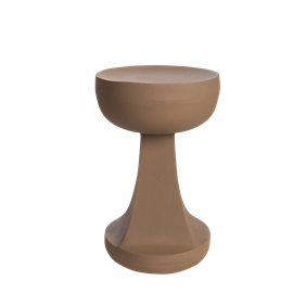 Bout de canapé marron