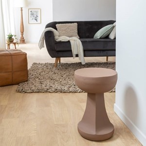 Bout de canapé marron