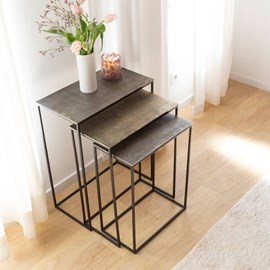 Sellette gigogne en aluminium