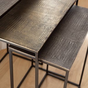 Sellette gigogne en aluminium