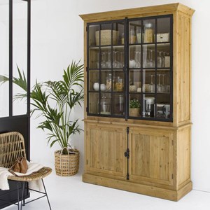 Vaisselier en bois recyclé garance
