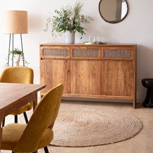 Buffet en bois d'acacia elodie