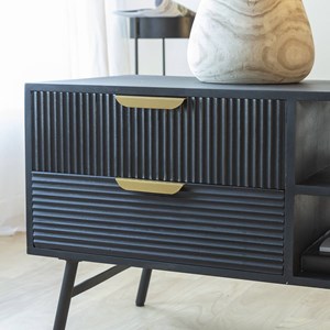 Meuble tv en bois de manguier