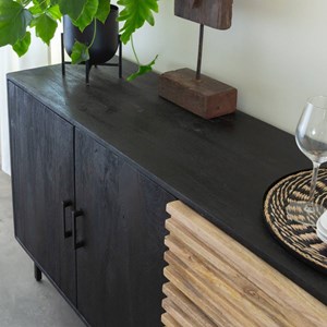 Buffet en bois de manguier