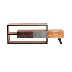 Meuble tv en bois d'acacia ernest