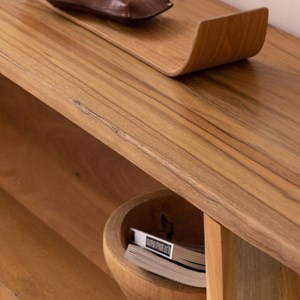 Console en bois recyclé corin