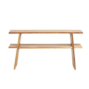 Meuble sous vasque en bois recyclé