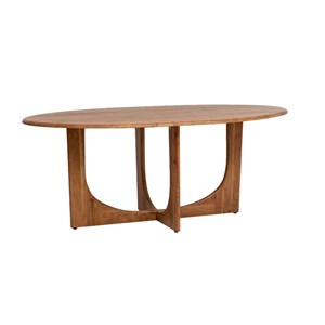 Table à manger en bois d'acacia azure