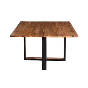Table à manger en bois d'acacia