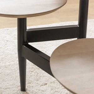 Table basse en bois de manguier