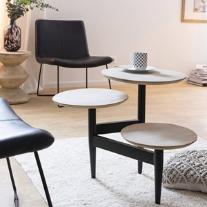 Table basse en bois de manguier