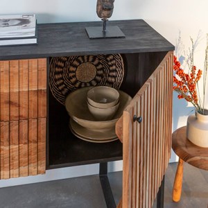 Buffet en bois de manguier