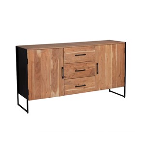 Buffet en bois d'acacia et métal bosco