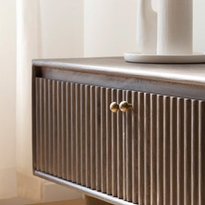 Meuble tv en bois de manguier niels