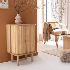 Petite armoire en bois de pin colin