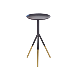 Bout de canapé en métal