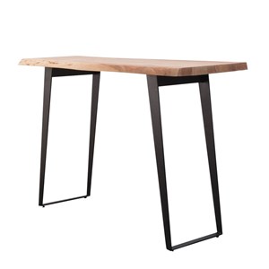Table haute en bois d'acacia tree