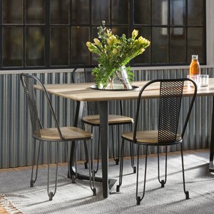 Table à manger en bois de manguier suzon