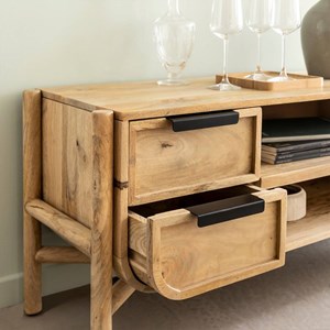 Meuble tv en bois de manguier nova