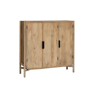 Buffet 3 portes en bois de manguier nova