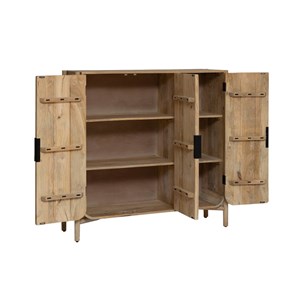 Buffet 3 portes en bois de manguier nova