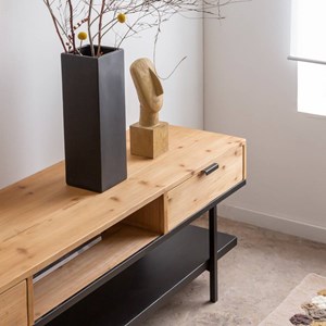 Meuble tv en bois de sapin enola