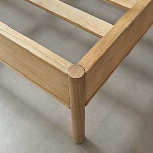 Lit en mindi massif 160 cm