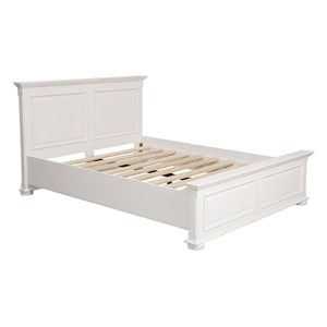 Lit mdf blanc - harmonie interior's