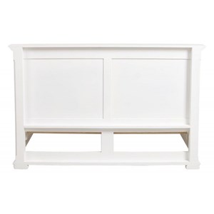 Lit mdf blanc - harmonie interior's